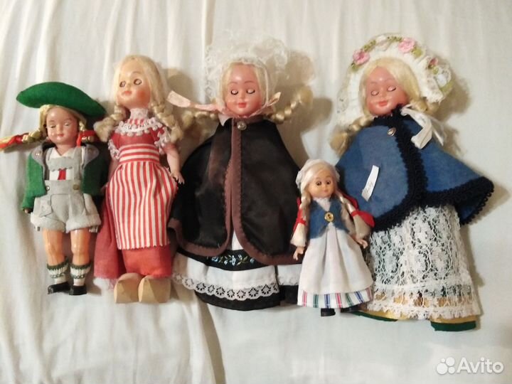 Куклы СССР и мира в нац. Костюиах