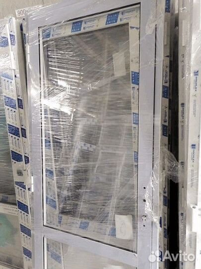 Готовые двери 799х2000 мм алюминиевые