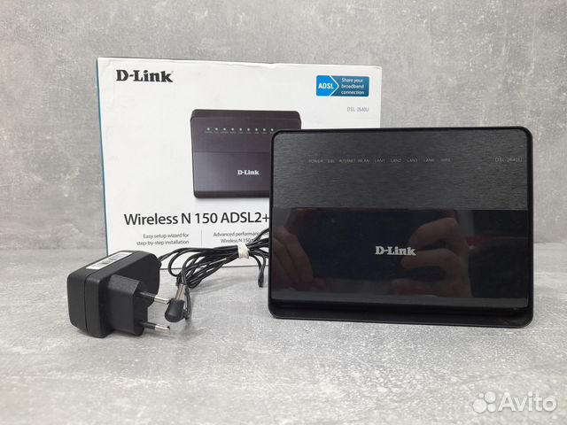 Маршрутизатор Wi-Fi D-link DSL-2640U