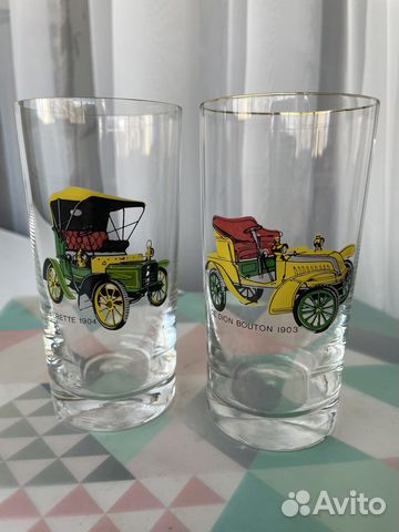 Бокалы чешский хрусталь винтаж