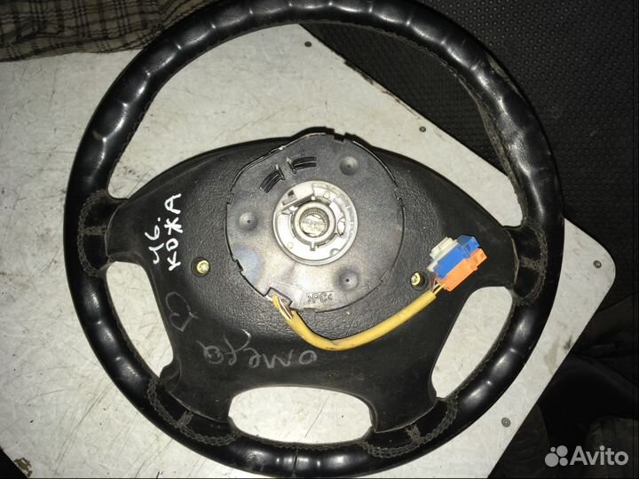 Руль Opel Omega B Опель Омега Б кожа