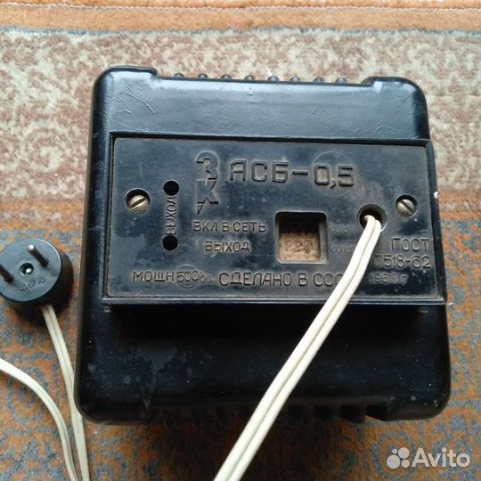 Автотрансформатор асб-0,5