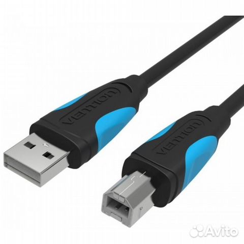 Кабель USB2.0 тип А(m) -B(m) 8м Vention #342702