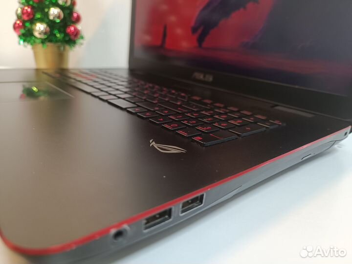 Большой игровой Asus ROG (i7/16gb/GTX 960)