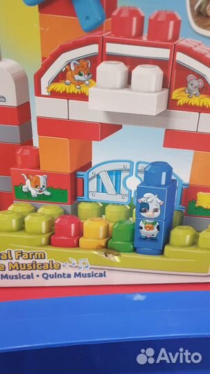 Развивающие игрушки mega bloks 1 год 2 года 3