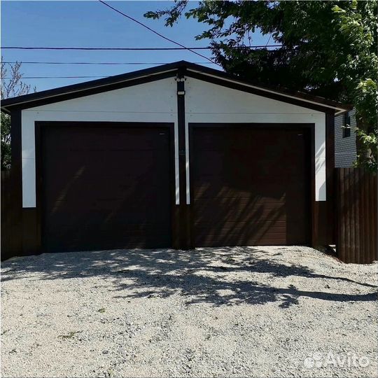 Гараж быстровозводимый на 1-2 машины