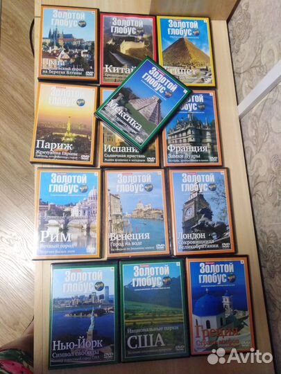 Dvd диски коллекция Золотой Глобус