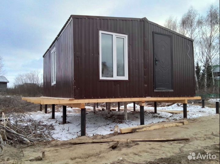 Бытовка строительная утепленная