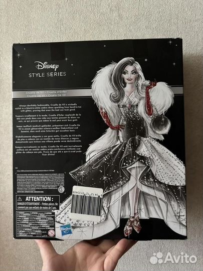 Disney Princess Hasbro Style Series Круэлла F32635