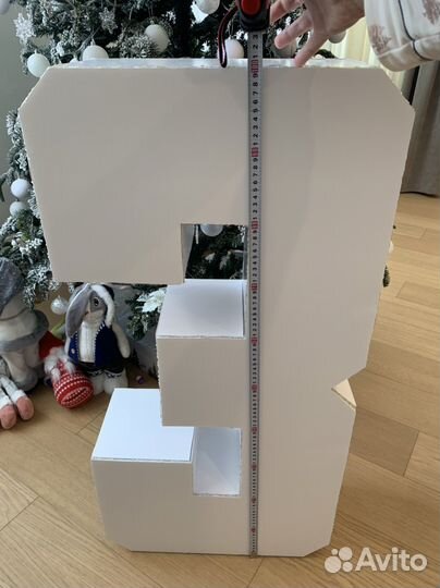 Продам цифру 3 из пенокартона