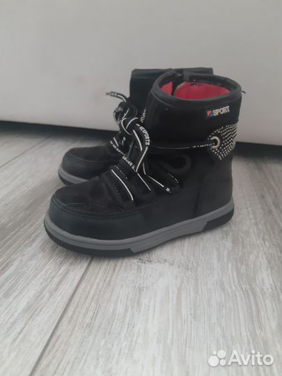 Ботинки демисезонные для девочки 23 размер