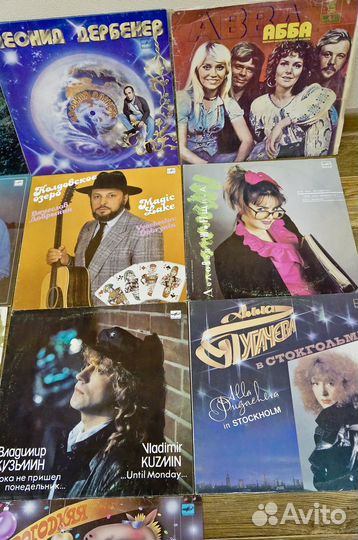 Советские пластинки для проигрывателя