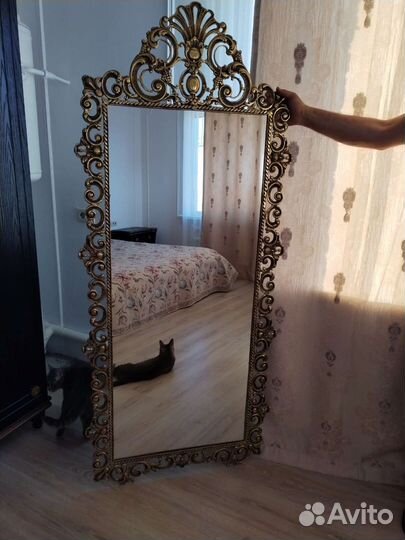 Зеркало в полный рост, кованное