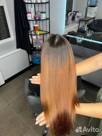 Кератин ботокс волос