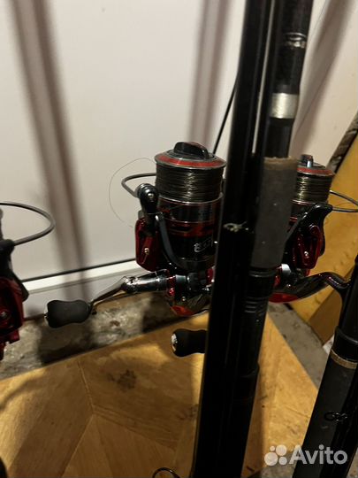 Фидера boyaby 3,9 до 150 катушка comandor 6000