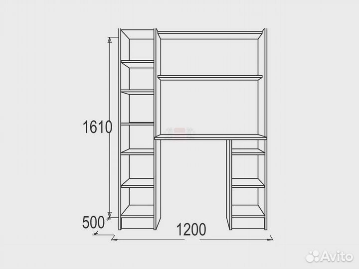Уголок школьника Омега 2 крафт