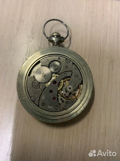 Часы карманные Молния винтаж