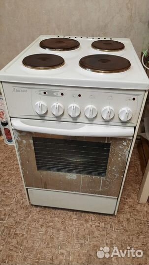 Электроплита с духовкой б/у Лысьва