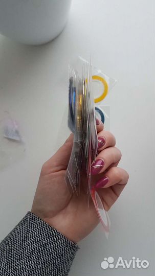 Гибкие ленты для маникюра 30 шт