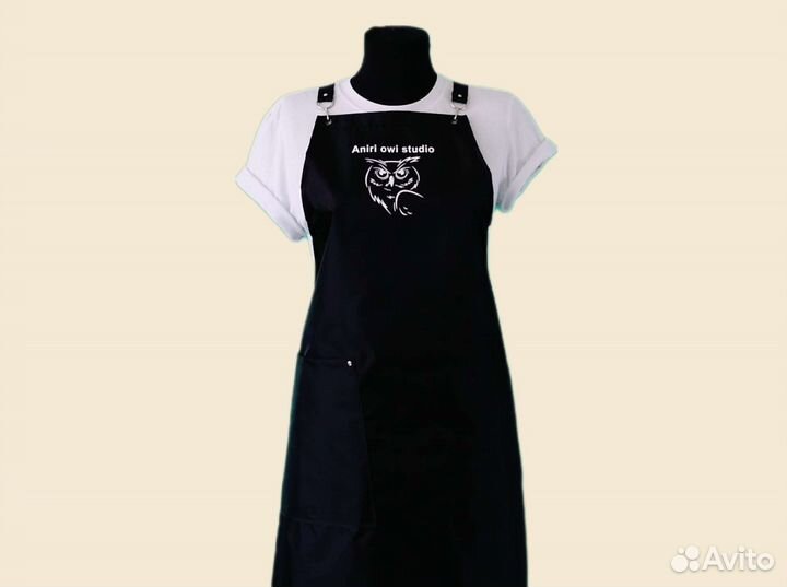 Фартук рабочий с логотипом