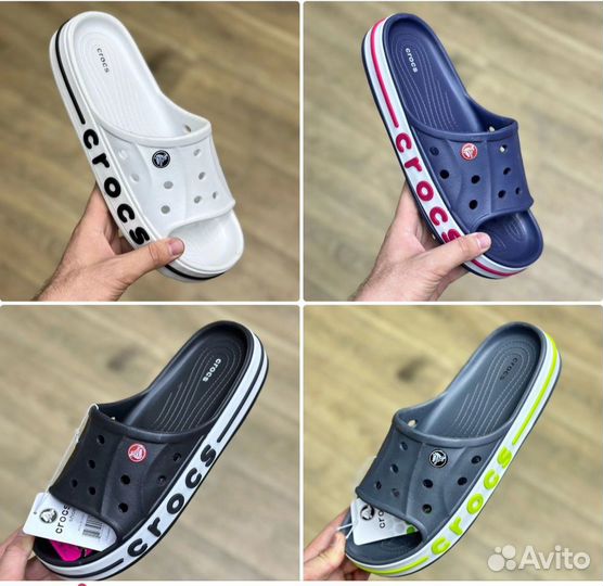 Шлепки crocs мужские