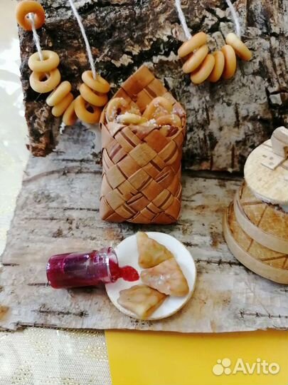 Миниатюрная еда для кукол из полимерной глины