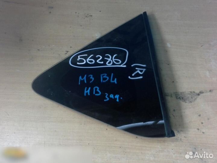 Стекло кузовное глухое правое Mazda Mazda 3 (BL) 2