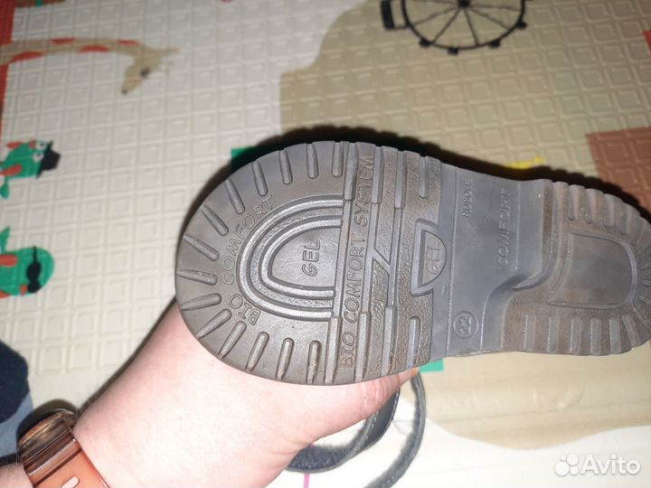 Ботинки демисезонные ортопедические