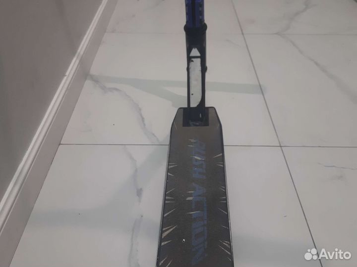 Трюковой самокат rush action б/у