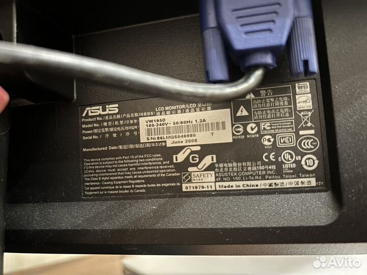 Монитор Asus