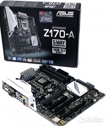 Asus Z170-A. Материнская плата