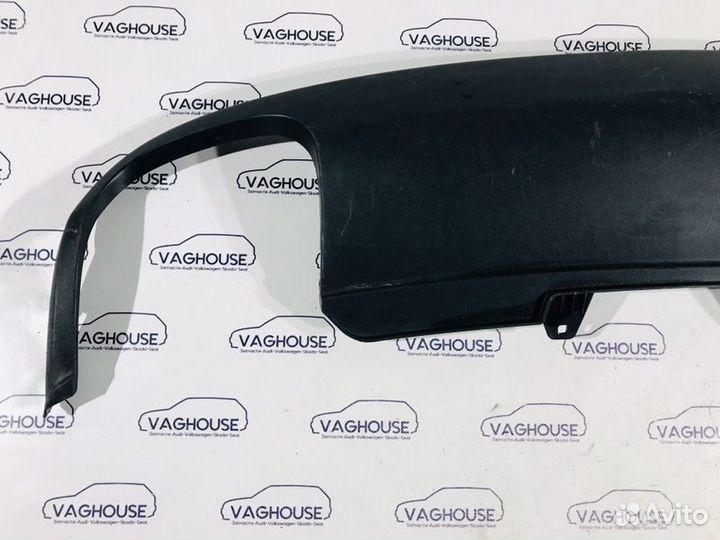 Юбка заднего бампера Audi A4 B8 2010