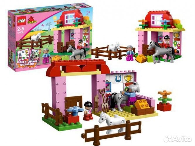 Lego duplo 10500 Конюшня (новый)