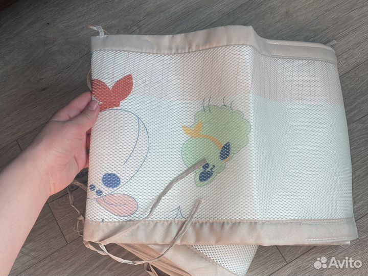 Бортики в кроватку для новорожденных