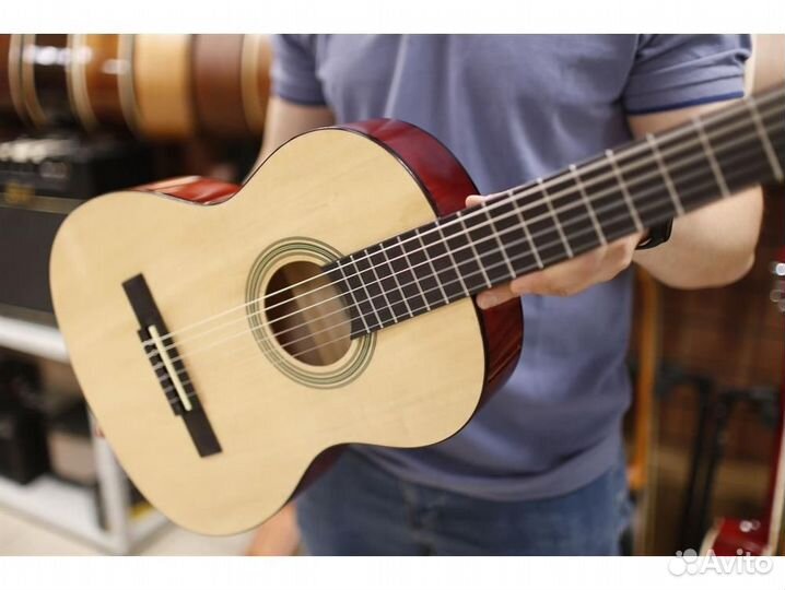 Caraya C36N уменьшенная 3/4 гитара