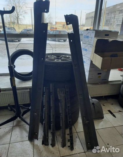 Mercedes ml 164 пороги мл 164