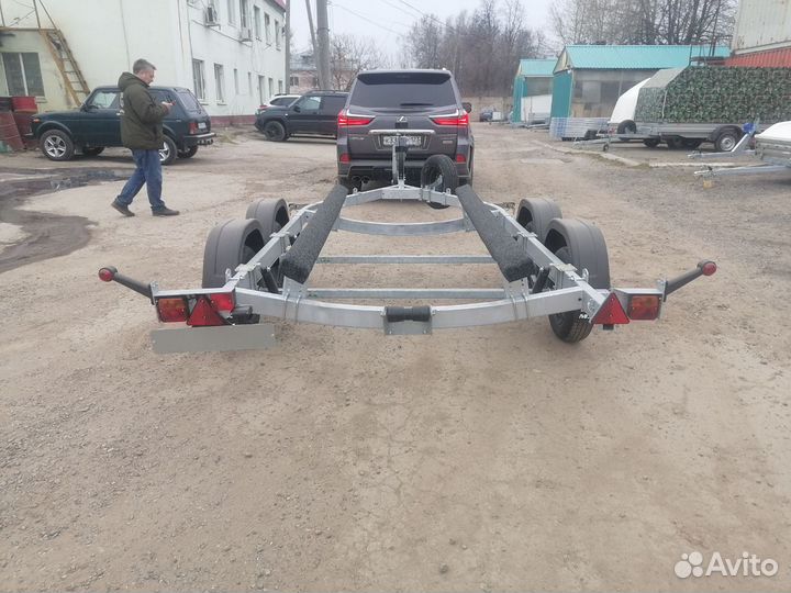 Прицеп для катера 3G.021.Ставим фаркопы.Лицензия