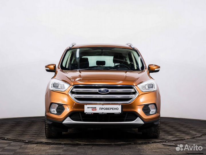 Ford Kuga 2.5 AT, 2017, 185 000 км