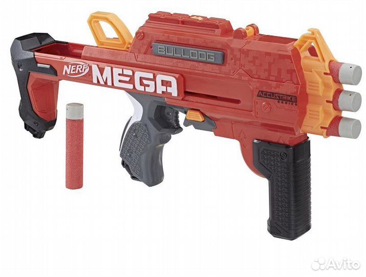 Бластер nerf мега бульдог
