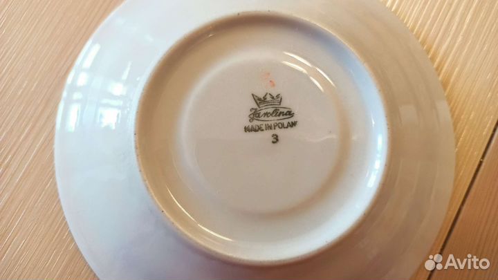 Сервиз кофейный на 6 персон Фарфор Польша Karolina