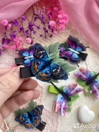 Заколочки для волос ручной работы