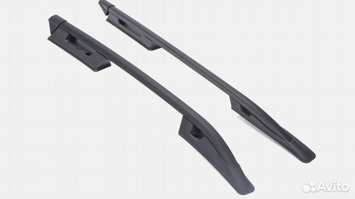 Рейлинги на крышу mitsubishi L200 2015+ черные