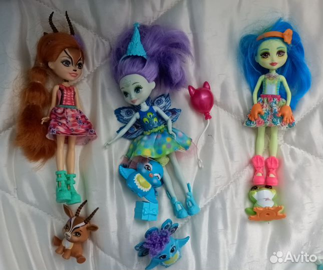 Куклы Энчантималс (enchantimals) с питомцами