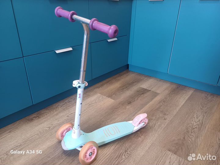 Самокат детский трехколесный бу