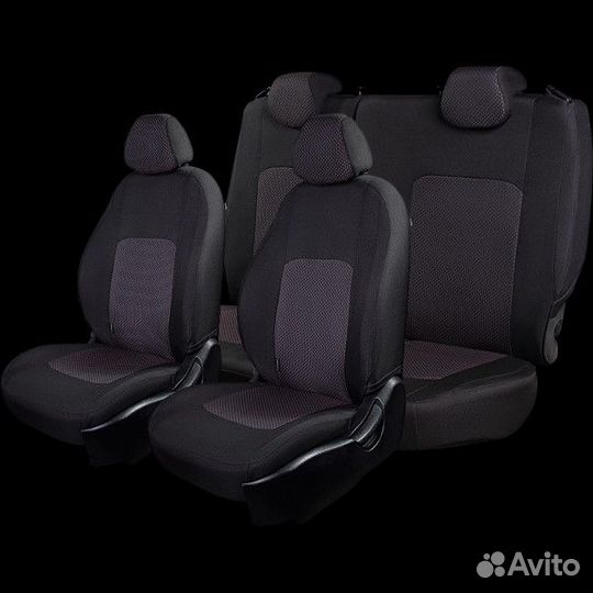 Чехлы на сиденье Renault Duster-2 с 11.2020г. HM