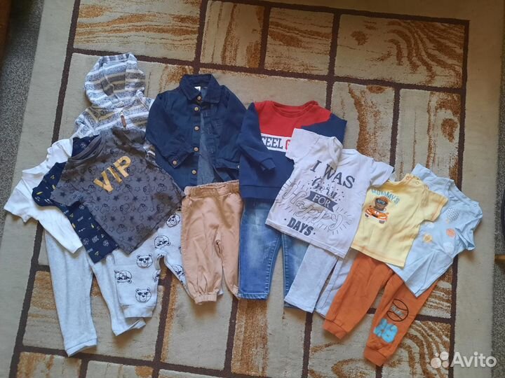 Детские вещи пакетом 74 80