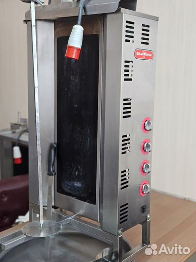 Аппарат для шаурмы 4 секции Silver ED 04 электро