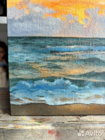 Картина. Морской пейзаж