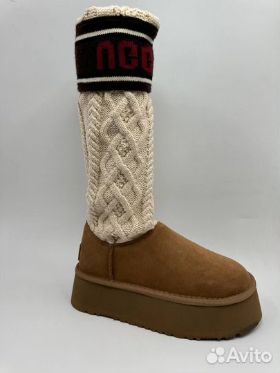 Угги женские Ugg classic Sweater chestnut