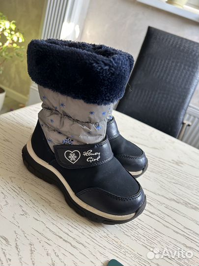Зимние сапоги для девочки